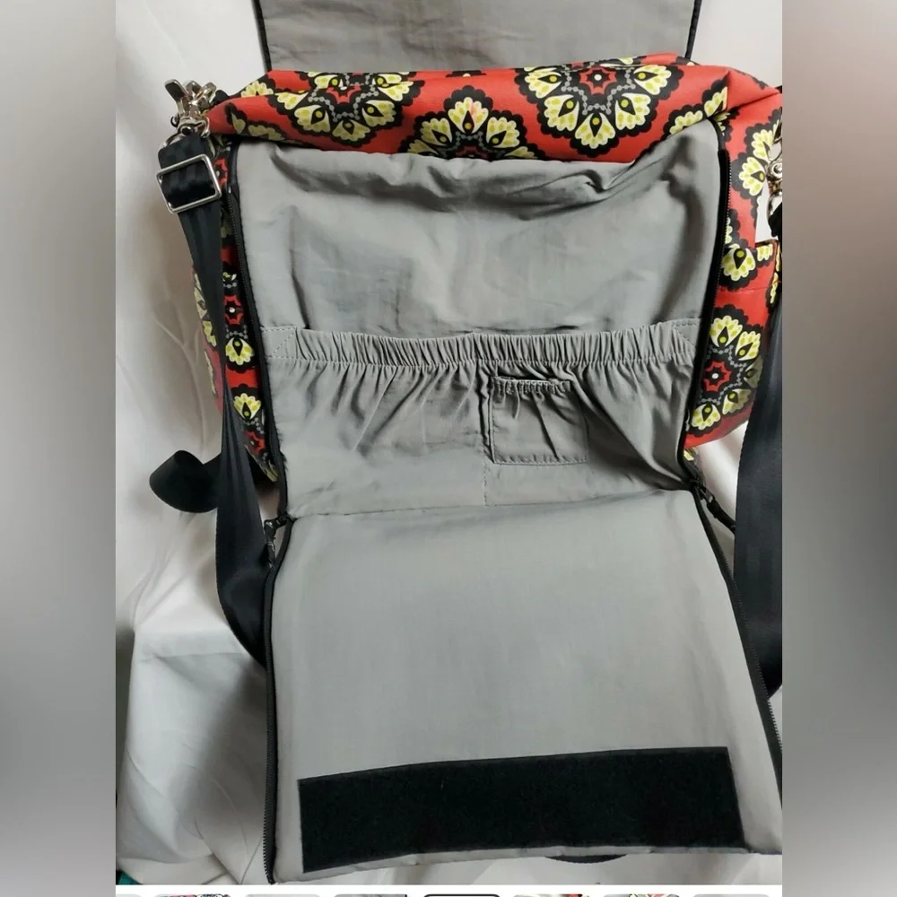 Petunia Pickle Bottom Cross Body Backpack Diaper Bag 18x15x5